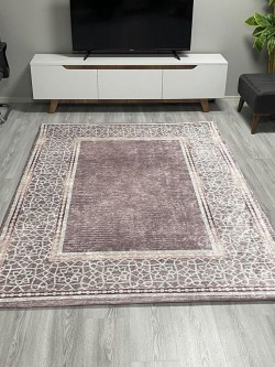 İnci Pudra Halı Örtüsü