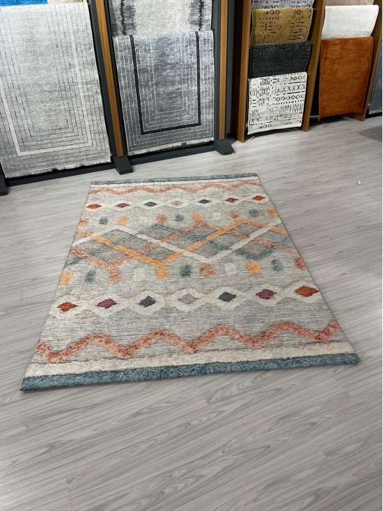 Pastel Model Halı Örtüsü