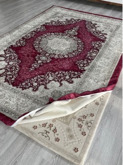 Yakut Bordo Halı Örtüsü