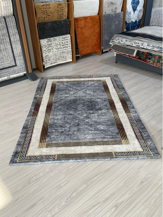 Zen Gri Halı Örtüsü