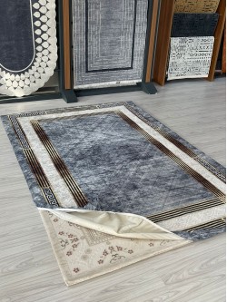 Zen Gri Halı Örtüsü