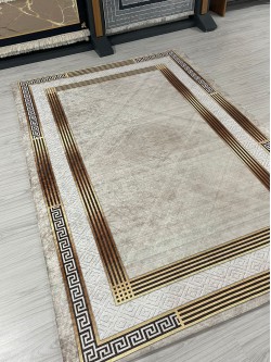 Zen Krem Halı Örtüsü