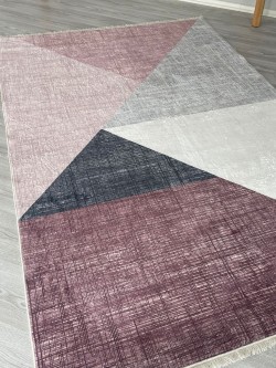 Aslı Pembe Bambu Lüx Halı