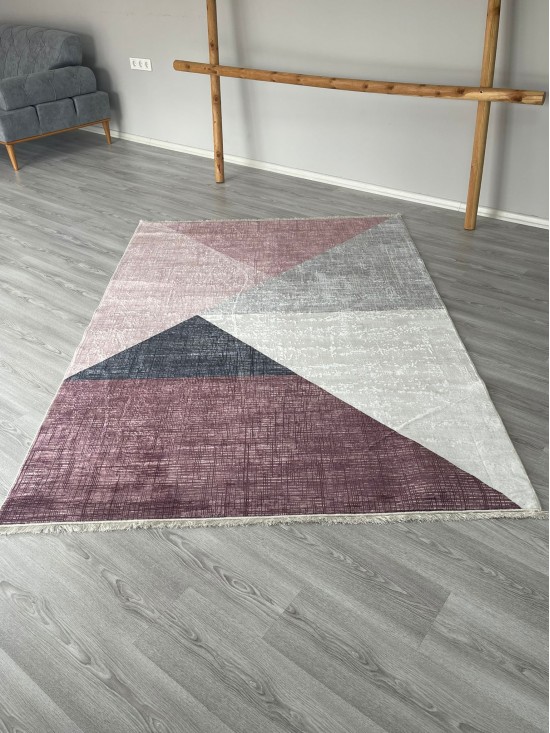 Aslı Pembe Bambu Lüx Halı