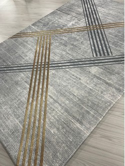 Yaldız Gri Model Halı Örtüsü