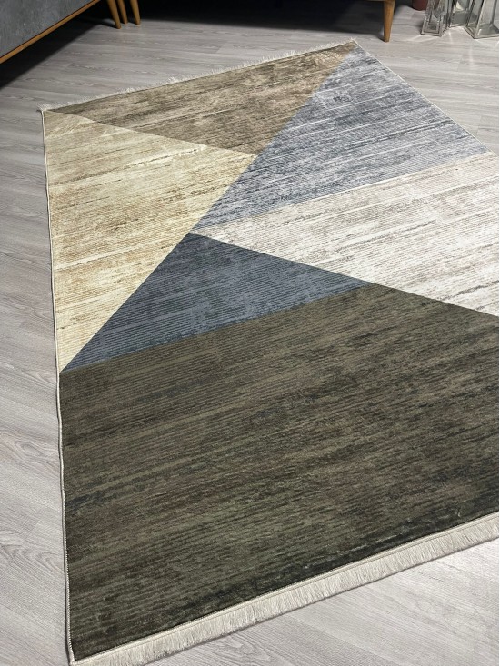 Aslı Krem Bambu Lüx Halı