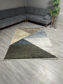 Aslı Krem Bambu Lüx Halı