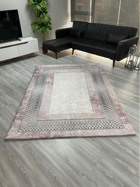Dalga Pudra Halı Örtüsü