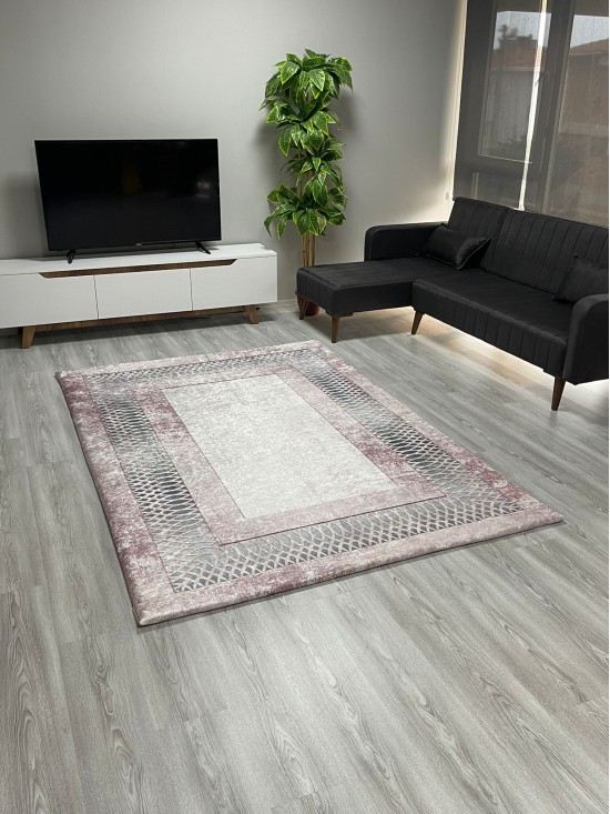 Dalga Pudra Halı Örtüsü