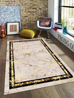 Frong Gold Deri Taban Halı