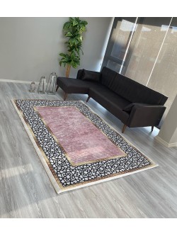 Sıla Pembe Halı Örtüsü - Outlet Ürün