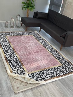 Sıla Pembe Halı Örtüsü - Outlet Ürün