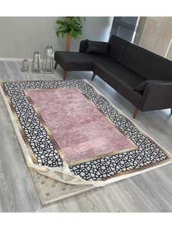 Sıla Pembe Halı Örtüsü - Outlet Ürün