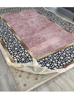 Sıla Pembe Halı Örtüsü - Outlet Ürün