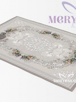 Lalezar Bej Halı Örtüsü