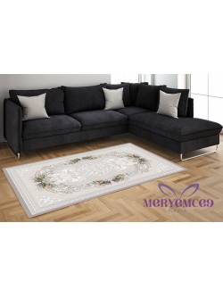 Lalezar Bej Halı Örtüsü