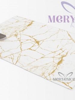 Mermer Gold Halı Örtüsü