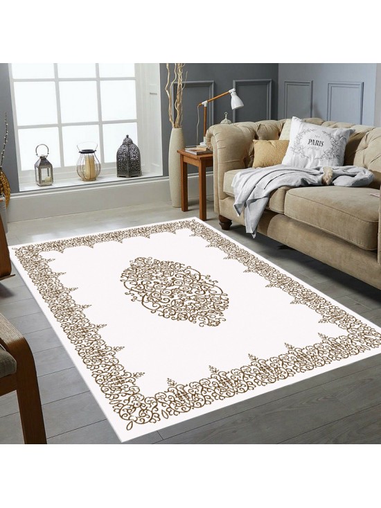 Padişah Kahve Halı Örtüsü