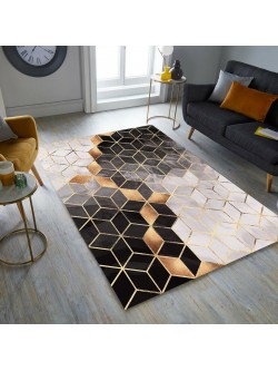 Suetro Kahve Halı Örtüsü