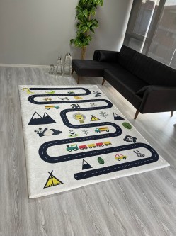 Park Beyaz Halı Örtüsü