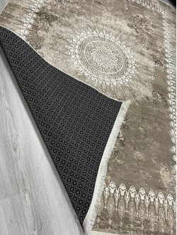 Rasa Krem Bambu Lüx Halı