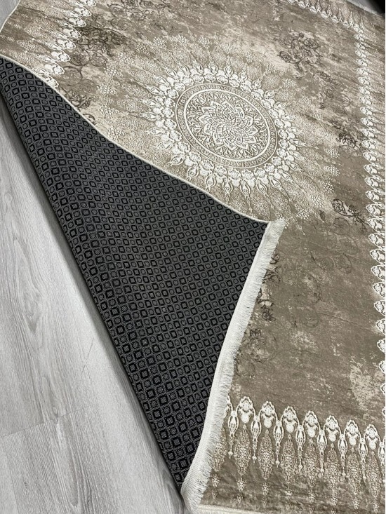 Rasa Krem Bambu Lüx Halı