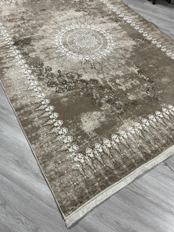 Rasa Krem Bambu Lüx Halı