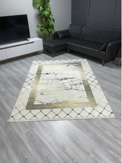 Sera Kahve Bambu Lüx Halı