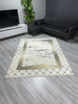 Sera Kahve Bambu Lüx Halı