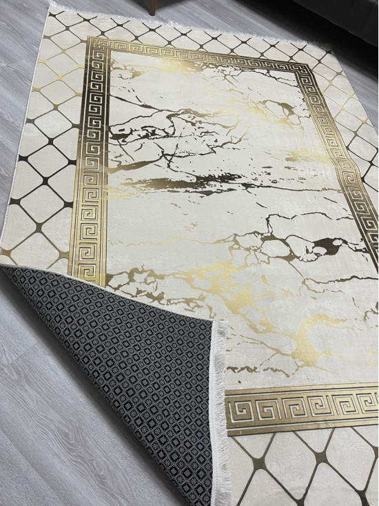 Sera Kahve Bambu Lüx Halı