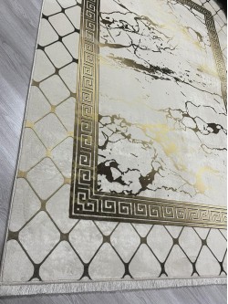 Sera Kahve Bambu Lüx Halı