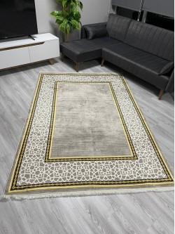 Sıla Vizon Bambu Lüx Halı