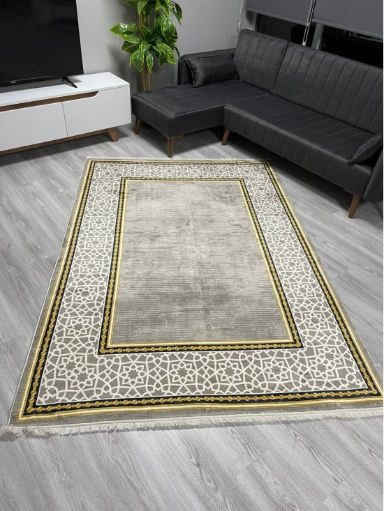 Sıla Vizon Bambu Lüx Halı