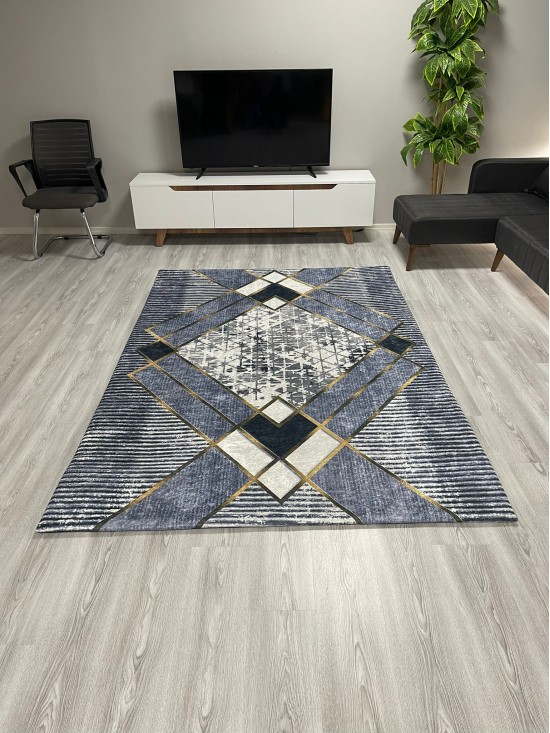 Tuğçe Gri Halı Örtüsü